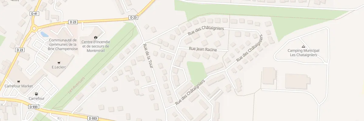 Plan du 67 Rue des Chataigniers à Montmirail
