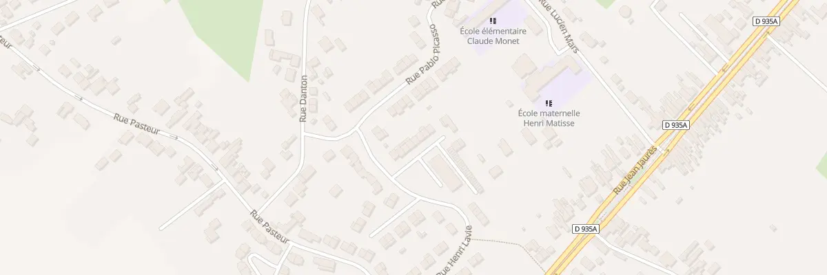 Plan du 14 Rue Pablo Neruda à Bruay-sur-l’Escaut