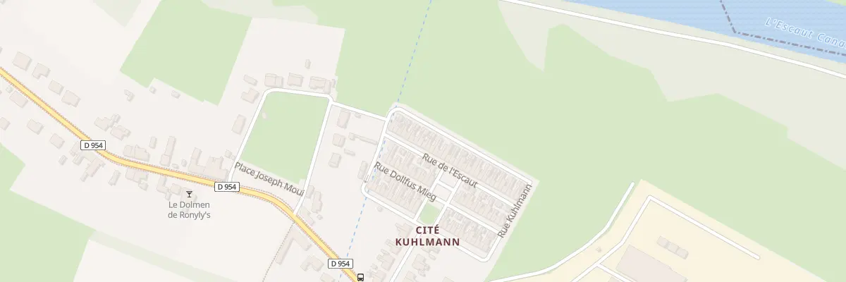 Plan du 17 Rue de l’Escaut à Odomez