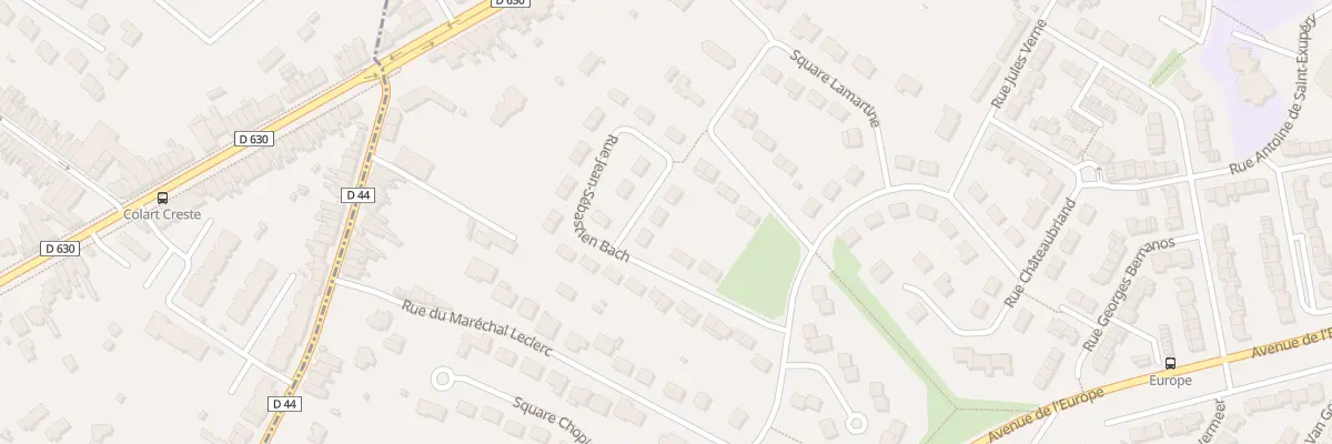 Plan du 11 Rue Jean Sébastien Bach à Saint-Saulve