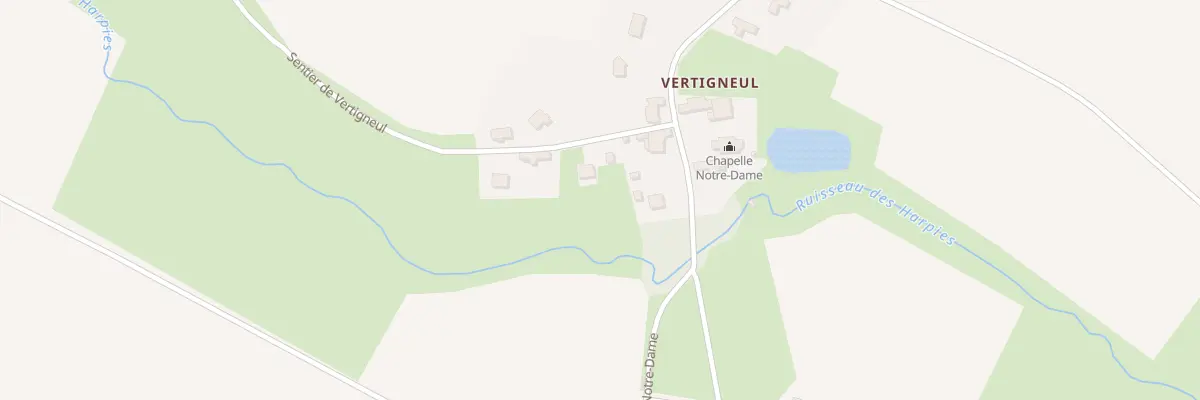 Plan du 5002F Ham de Vertigneul à Romeries