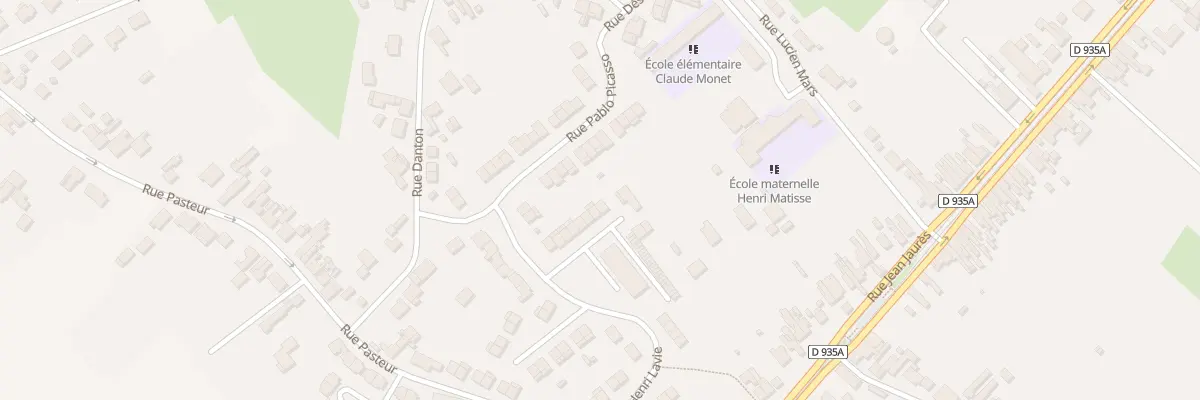 Plan du 20 Rue Pablo Neruda à Bruay-sur-l’Escaut