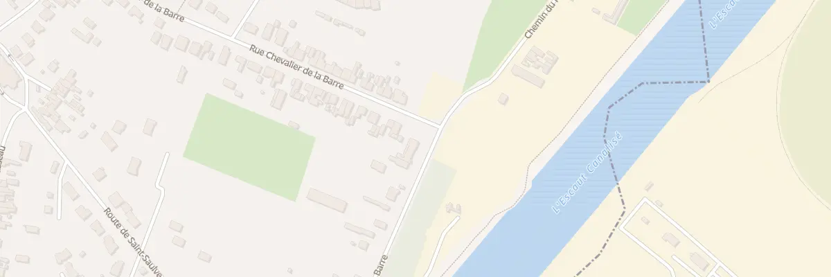Plan du 73 Rue Chevalier de la Barre à Bruay-sur-l’Escaut