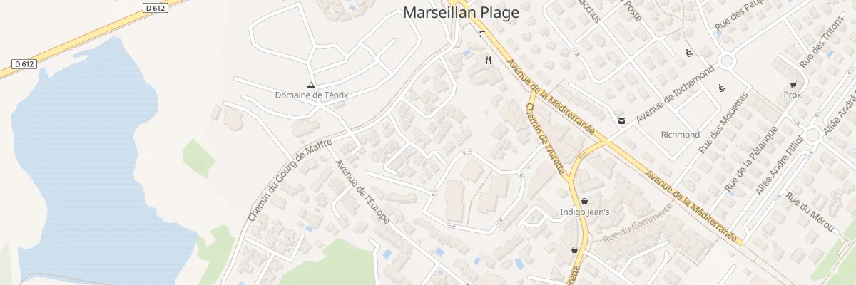 Plan du 5 Imp Jean Mermoz à Marseillan