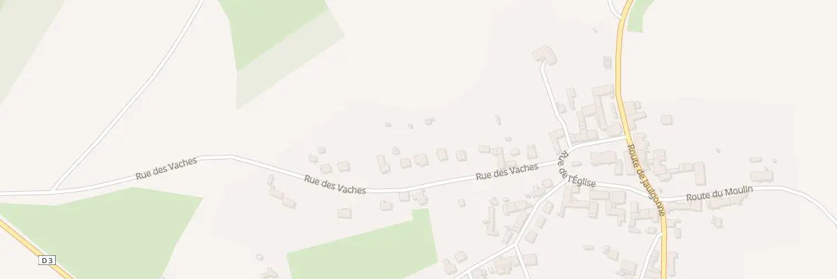 Plan du 14 Rue des Vaches au Charmel