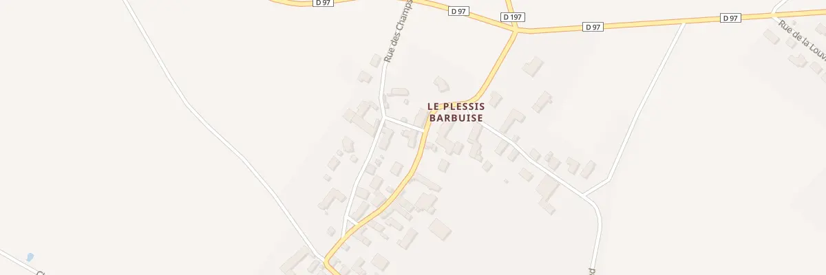 Plan du 4 Rue des Roses à Barbuise