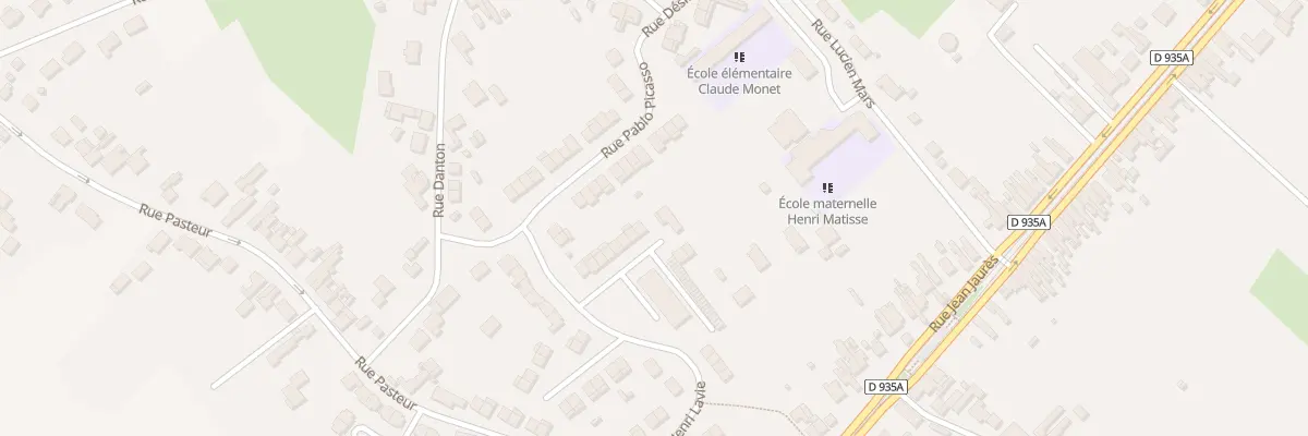 Plan du 22 Rue Pablo Neruda à Bruay-sur-l’Escaut