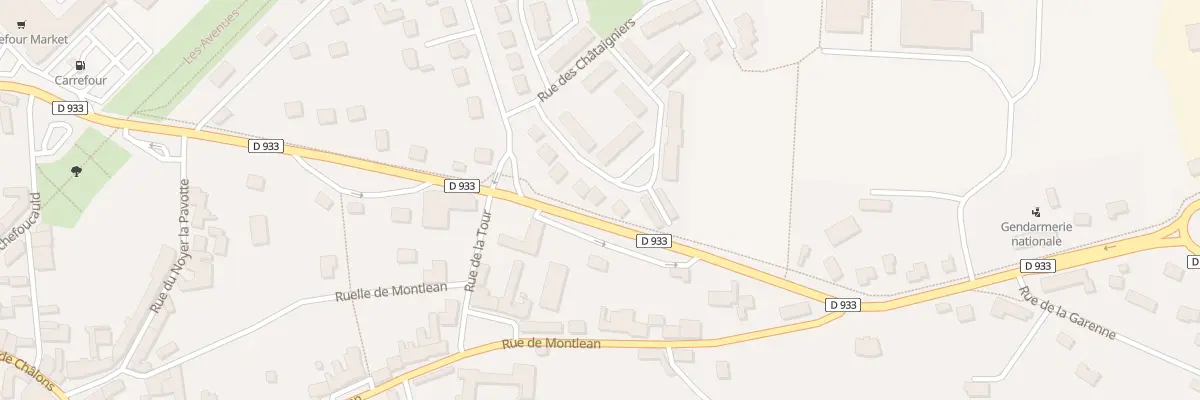 Plan du 10 Rue Jean de la Fontaine à Montmirail