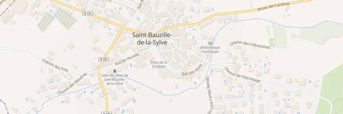 Plan du 6 Rue Rochier à Saint-Bauzille-de-la-Sylve