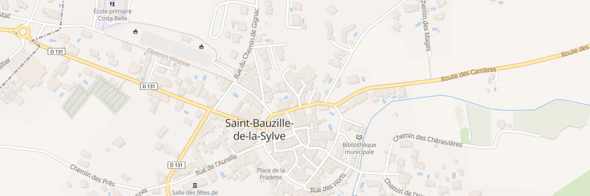 Plan du 5040 Le Village à Saint-Bauzille-de-la-Sylve