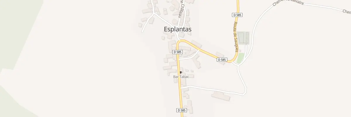 Plan du 5041 Le Bourg à Esplantas-Vazeilles