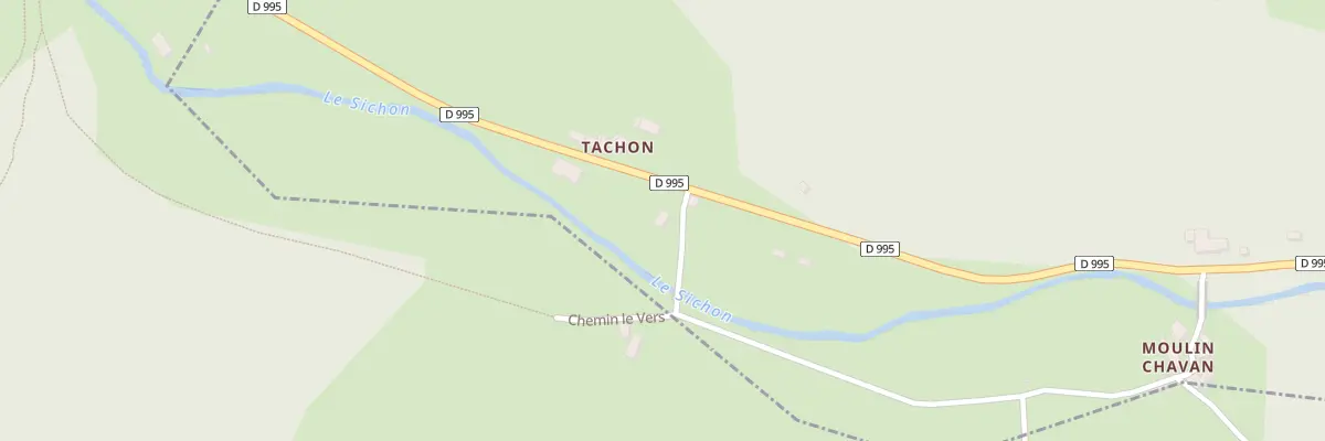 Plan du 5026 Tachon à La Chapelle