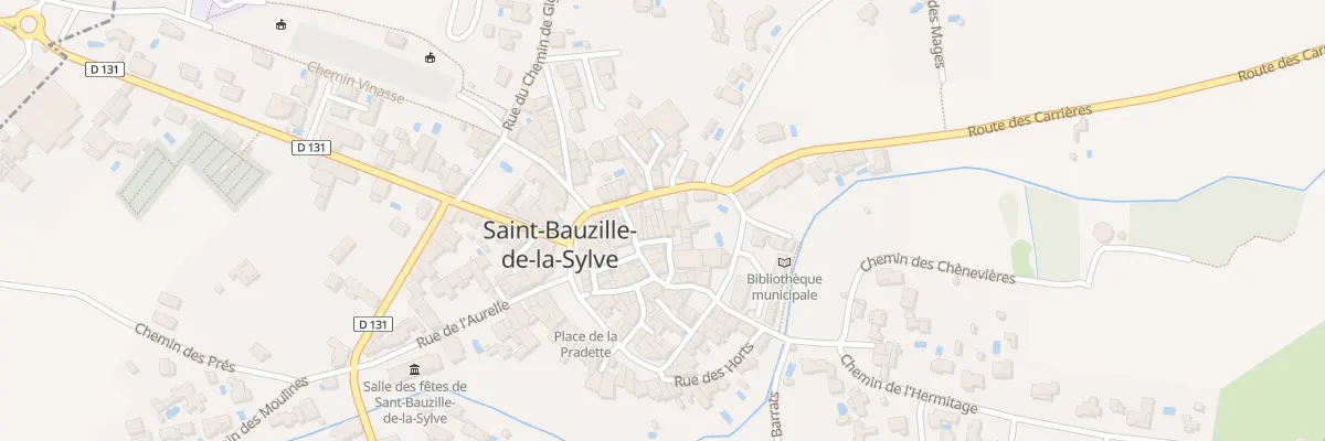Plan du 5142 Le Village à Saint-Bauzille-de-la-Sylve