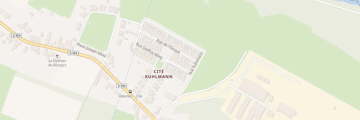 Plan du 10 Rue Dollfus Mieg à Odomez