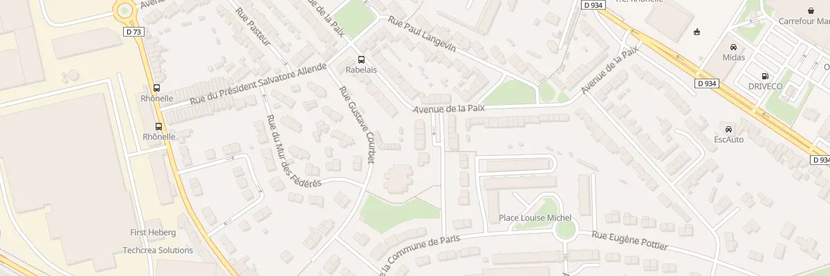 Plan du 6 Pl François Rabelais à Marly