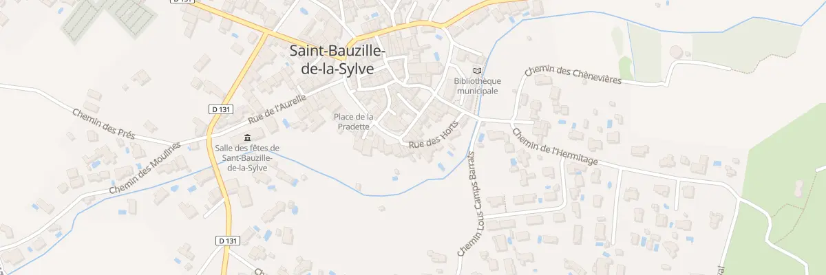 Plan du 4 Rue des Horts à Saint-Bauzille-de-la-Sylve