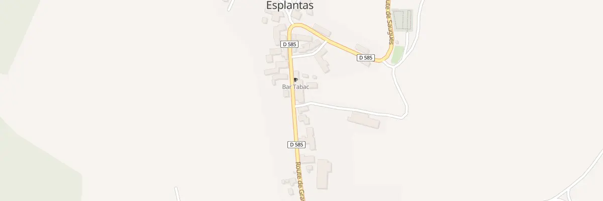Plan du 5005 Le Bourg à Esplantas-Vazeilles
