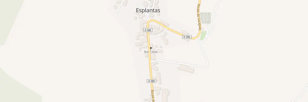 Plan du 5045 Le Bourg à Esplantas-Vazeilles