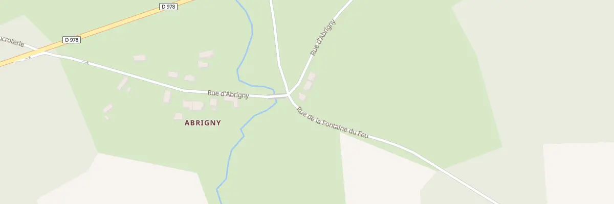 Plan du 1 Rue de la Fontaine du Feu à Rouy