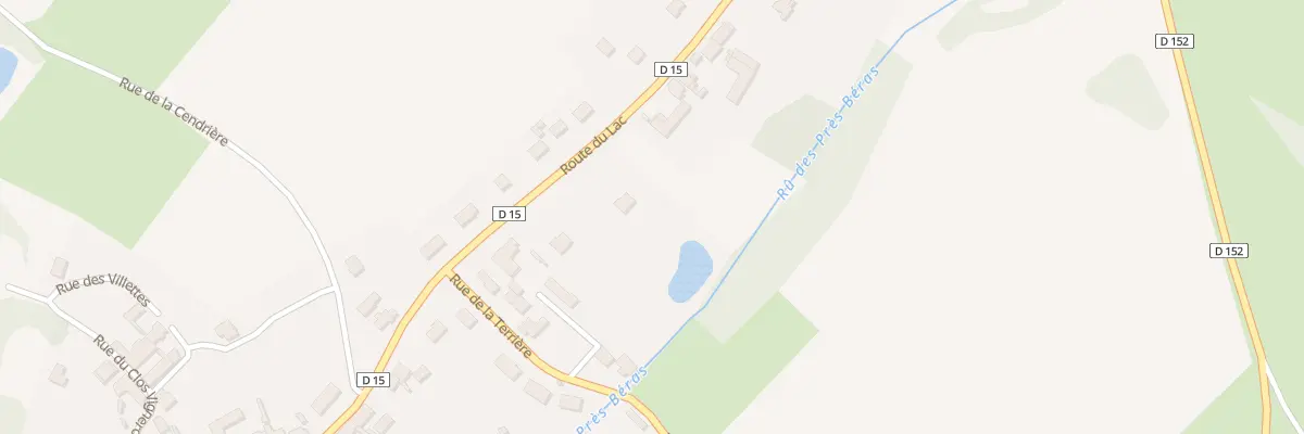 Plan du 11 Rte du Lac à Pargny-et-Filain