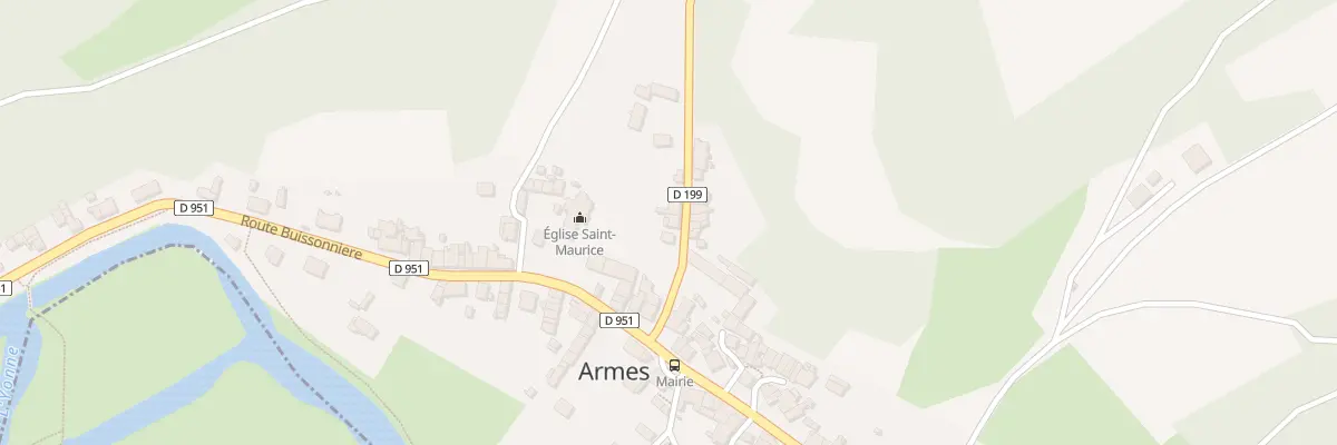 Plan du 7 Rue de la Torgée à Armes
