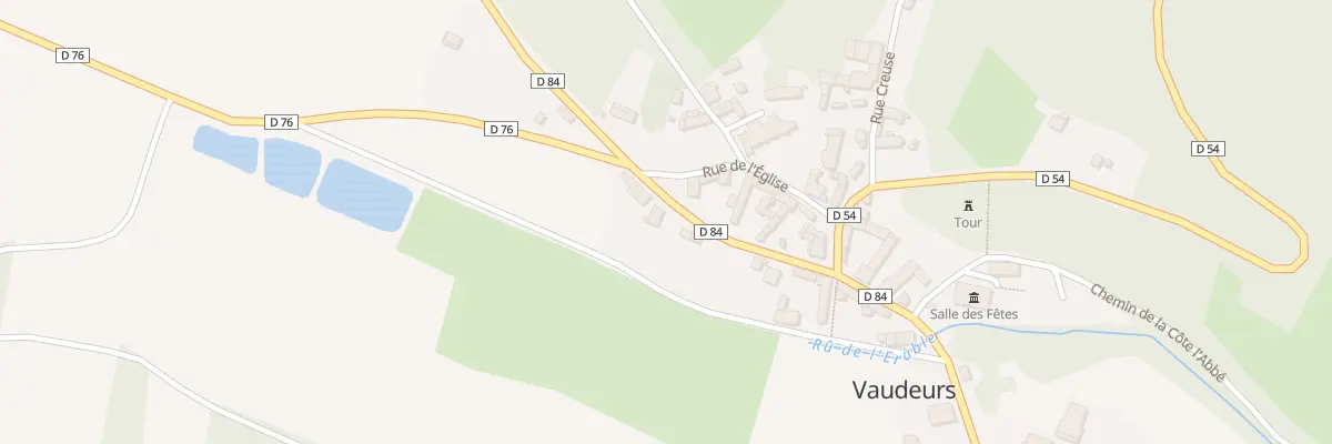 Plan du 5 Rte des Sieges à Vaudeurs