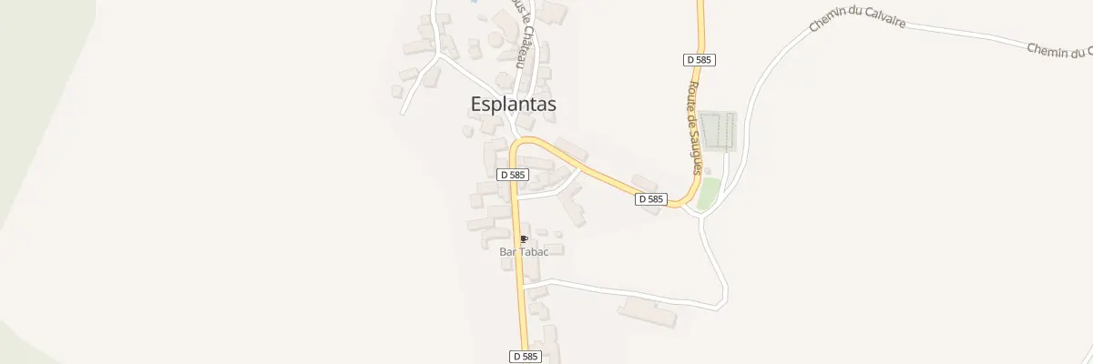Plan du 5035 Le Bourg à Esplantas-Vazeilles