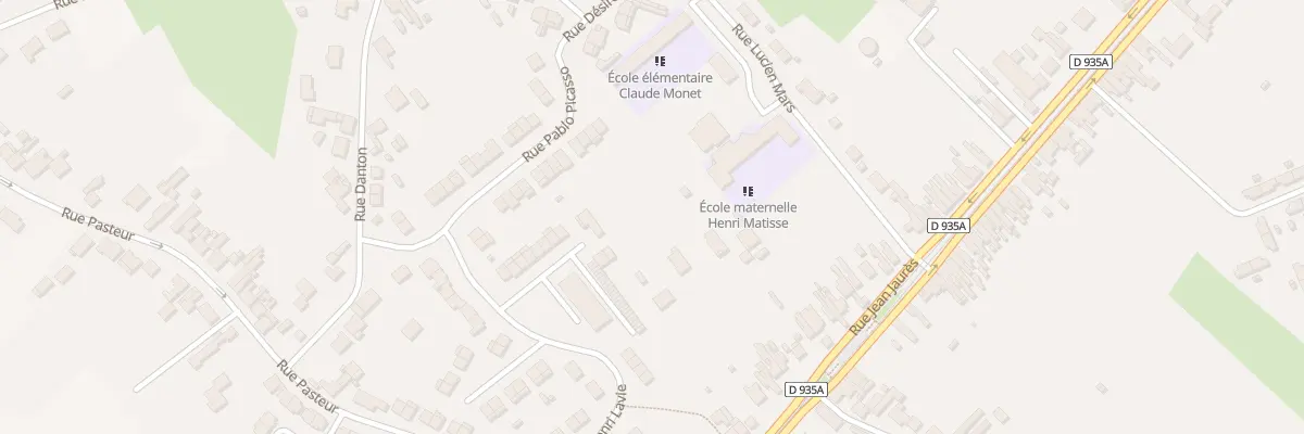 Plan du 544 Rue Jean Jaurès à Bruay-sur-l’Escaut