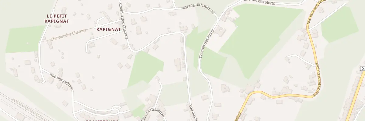 Plan du 78 Rue des Horts à Thiers