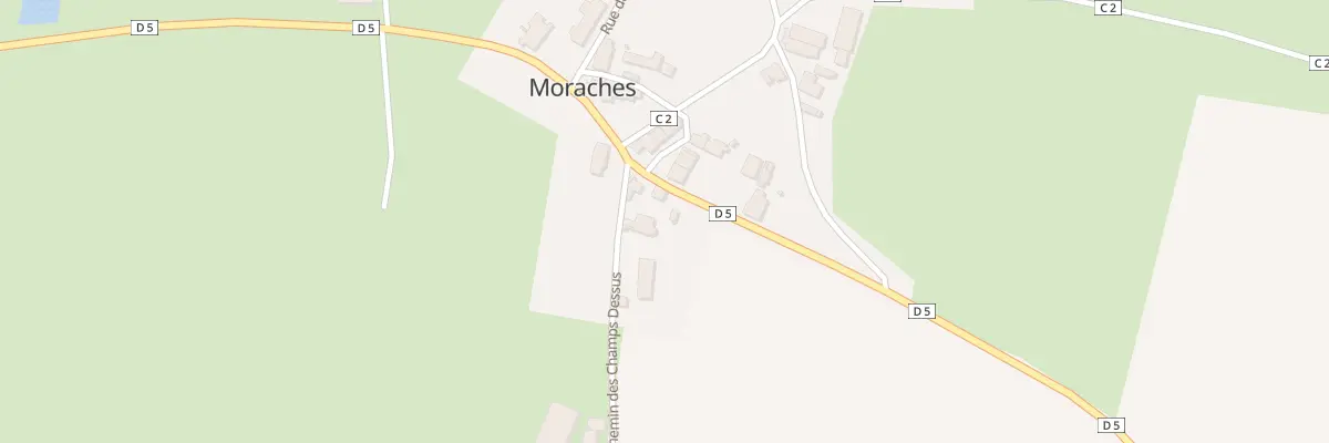Plan du 3 Rte de Corbigny à Moraches