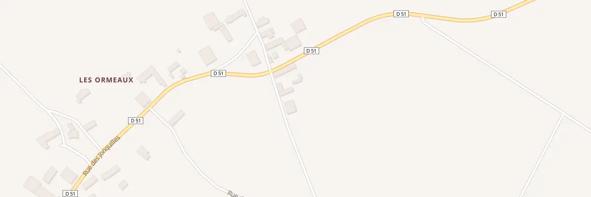 Plan du 3 Rue des Jonquilles à Avant-lès-Marcilly
