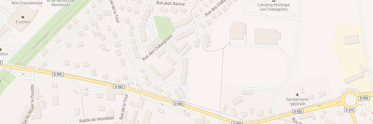 Plan du 30 Rue Jean de la Fontaine à Montmirail