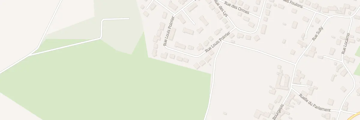 Plan du 11 Rue Louis Poirrier à Esternay