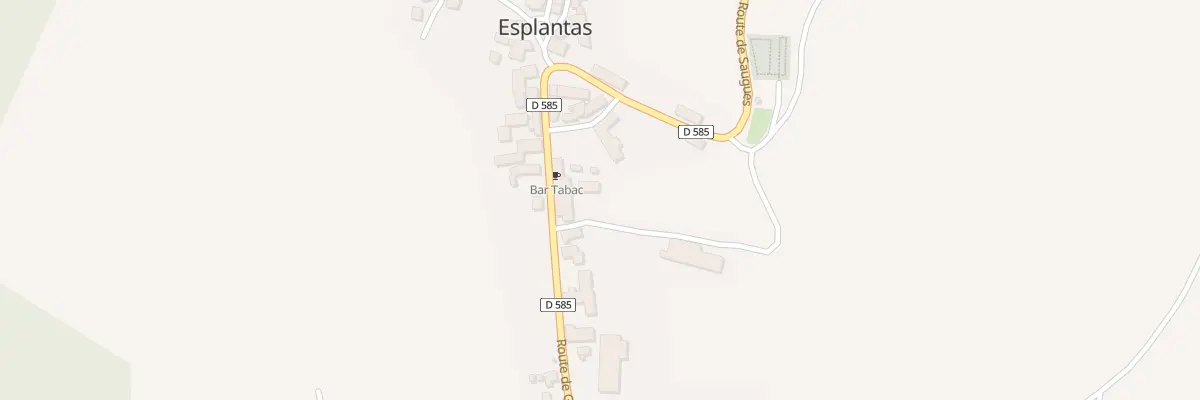 Plan du 5053 Le Bourg à Esplantas-Vazeilles