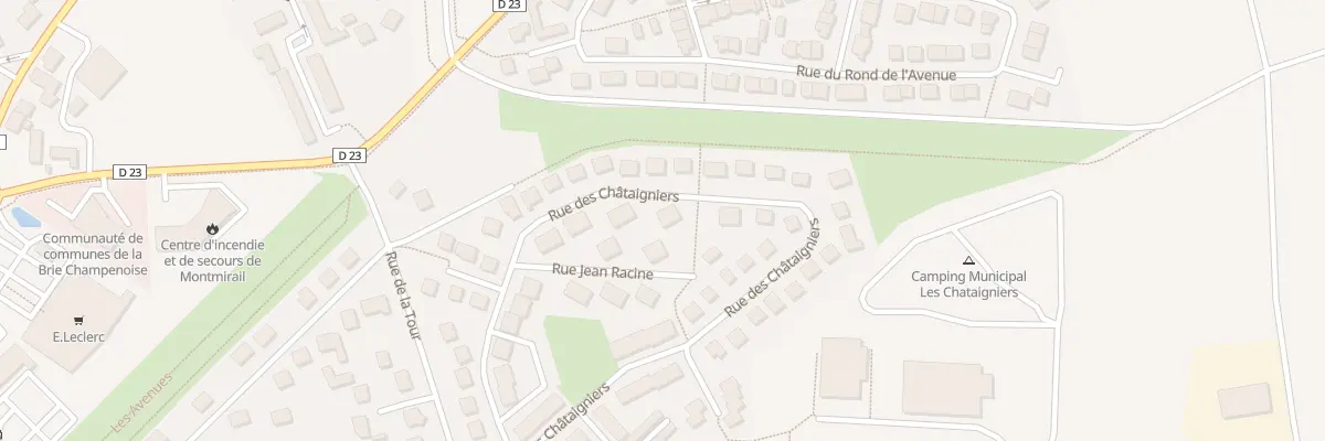 Plan du 47 Rue des Chataigniers à Montmirail