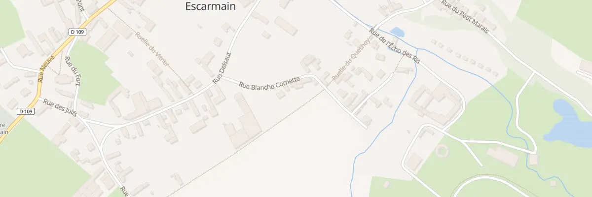 Plan du 22 Rue Blanche Cornette à Escarmain