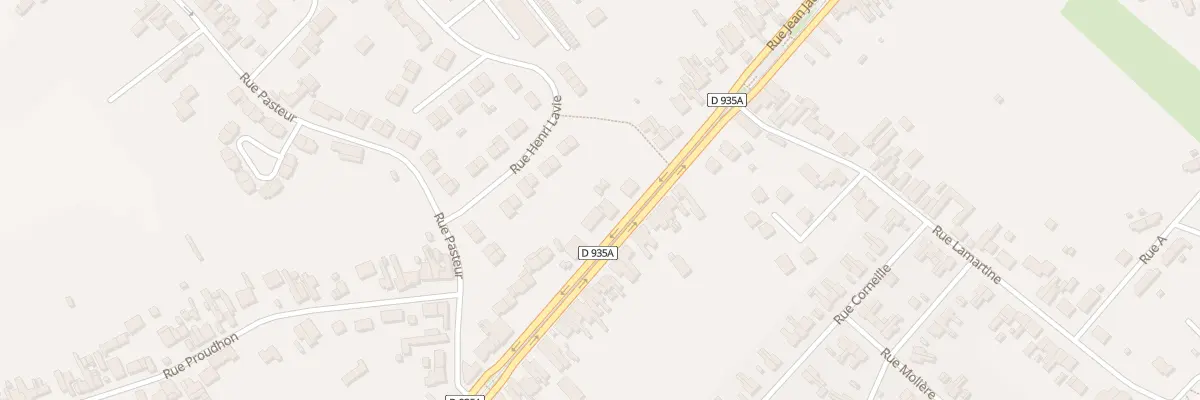 Plan du 516 Rue Jean Jaurès à Bruay-sur-l’Escaut