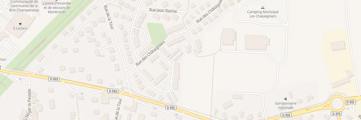 Plan du 32 Rue Jean de la Fontaine à Montmirail