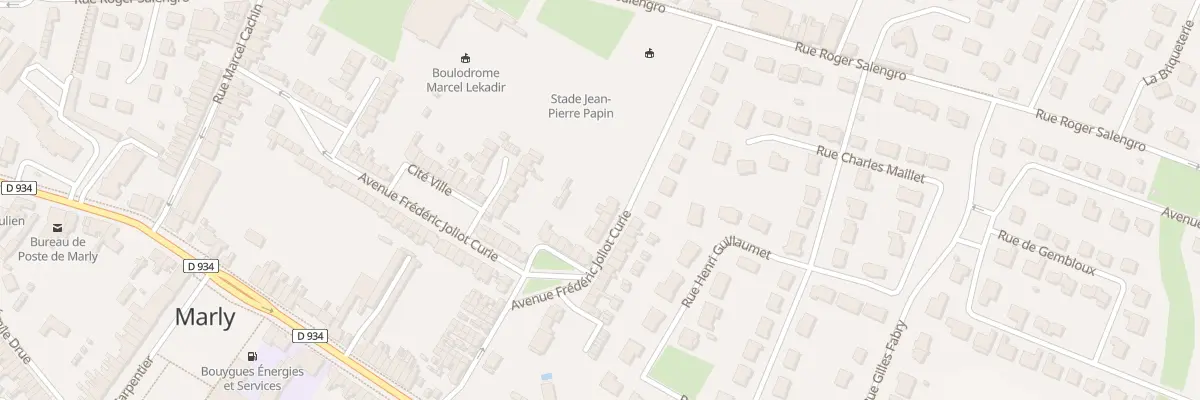 Plan du 81 Av F Joliot Curie à Marly