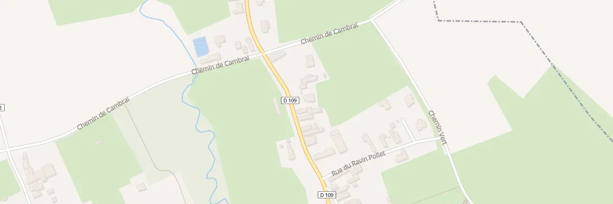 Plan du 42 Rue de Capelle à Escarmain