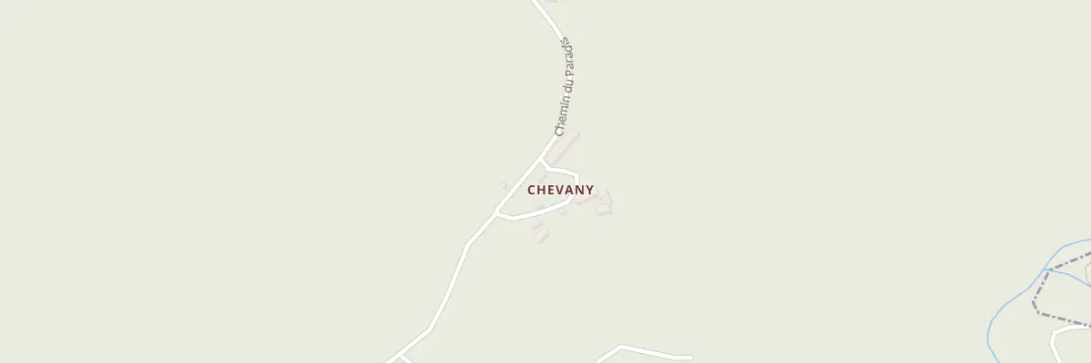 Plan du 5032 Chevany à Saint-Vert