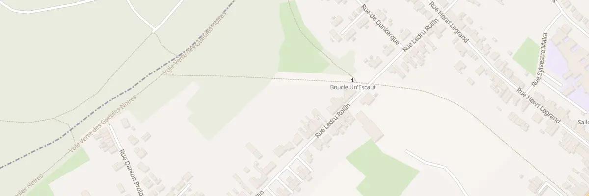 Plan du 410 Rue Ledru Rollin à Bruay-sur-l’Escaut