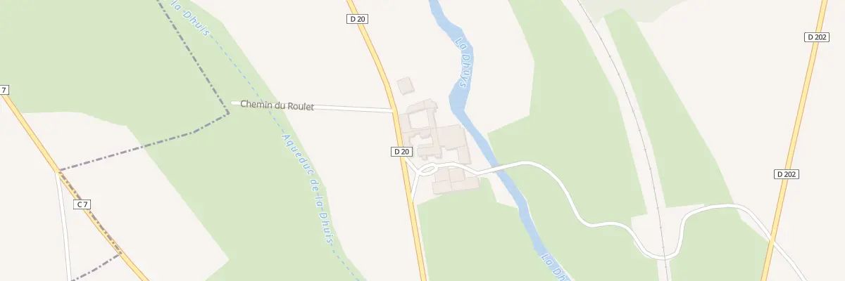 Plan du 5007 Le Bas Laval à Pargny-la-Dhuys