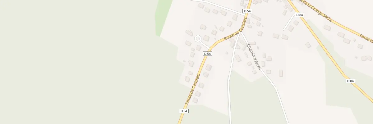 Plan du 20 Rte de Cerisiers à Vaudeurs