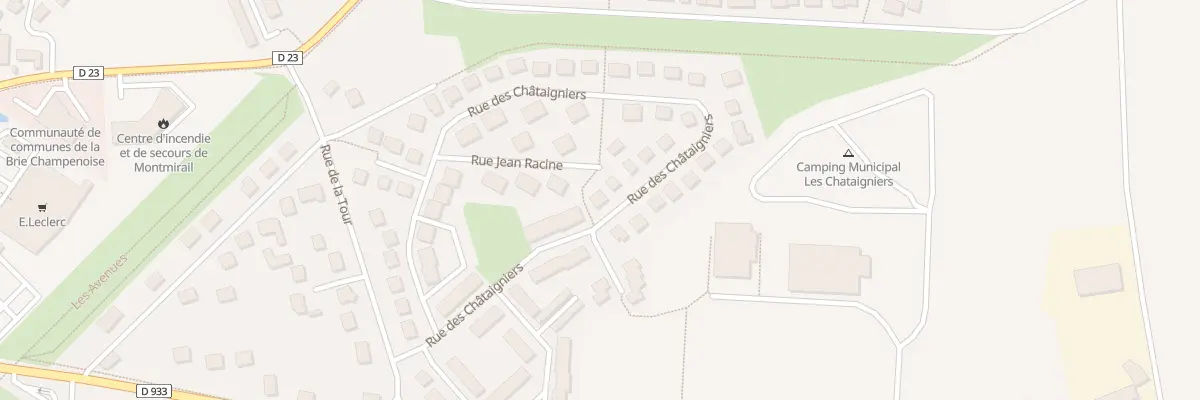 Plan du 27 Rue des Chataigniers à Montmirail