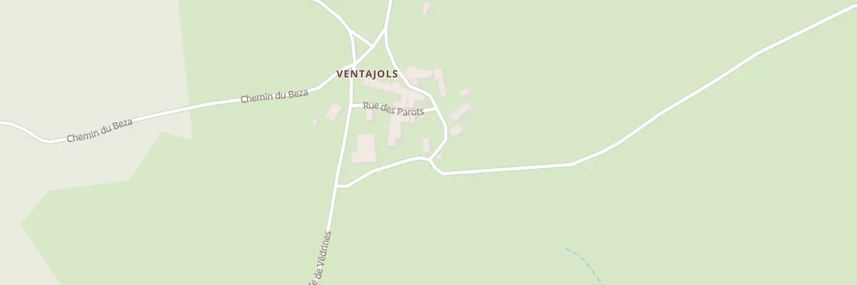 Plan du 5083 Ventajols à Thoras