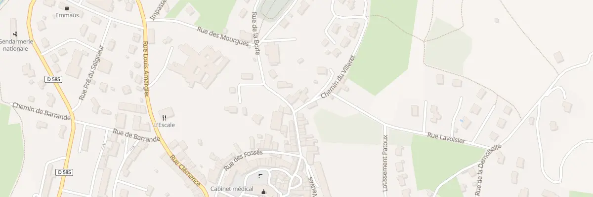 Plan du 5003 Rue du 8 Mai 1945 à Saugues