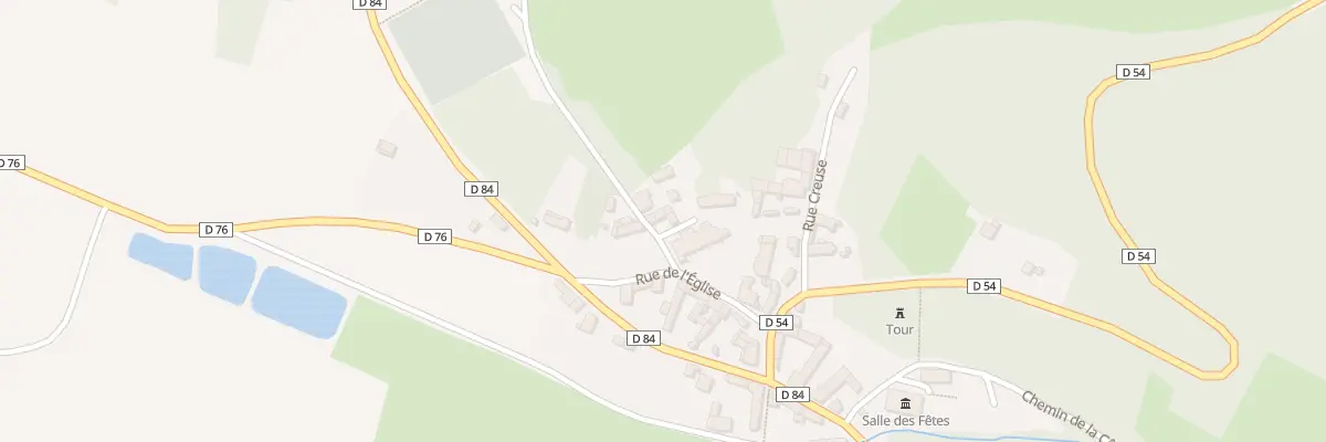 Plan du 2 Rue de l’Ormeau à Vaudeurs