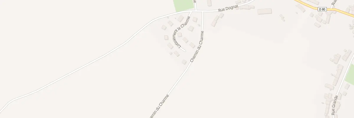 Plan du 12 Lot Le Charme à Fresnes-en-Tardenois