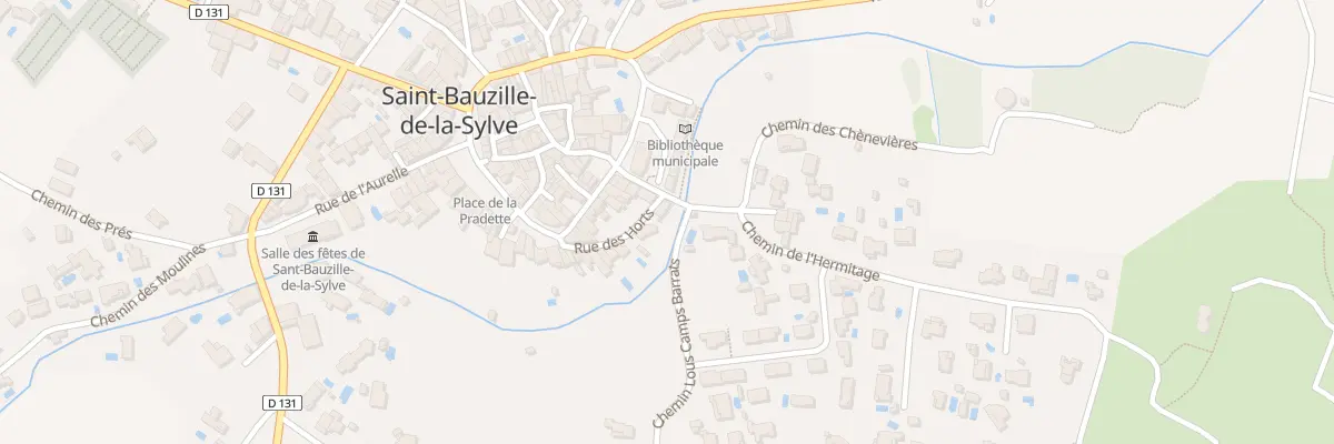 Plan du 6 Rue de l’Abreuvoir à Saint-Bauzille-de-la-Sylve